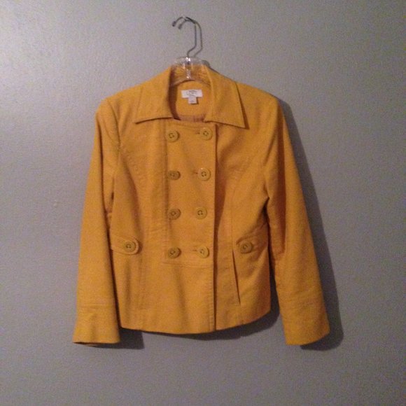 LOFT Jackets & Blazers - LOFT Double Breasted Corduroy Jacket Sz SP EUC